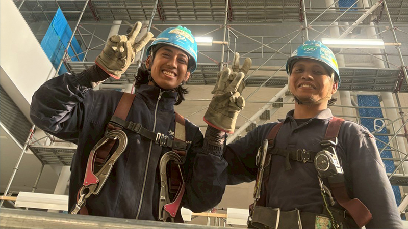 作業服・道具一式貸与