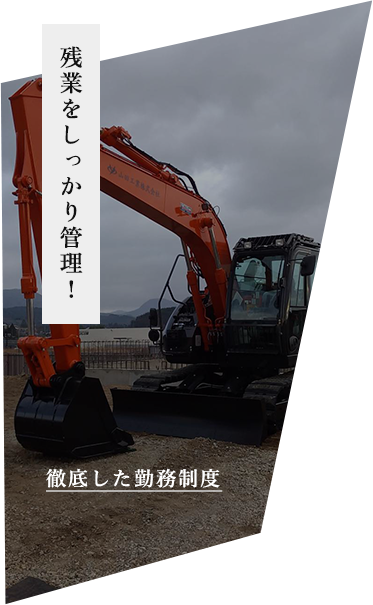 残業をしっかり管理！