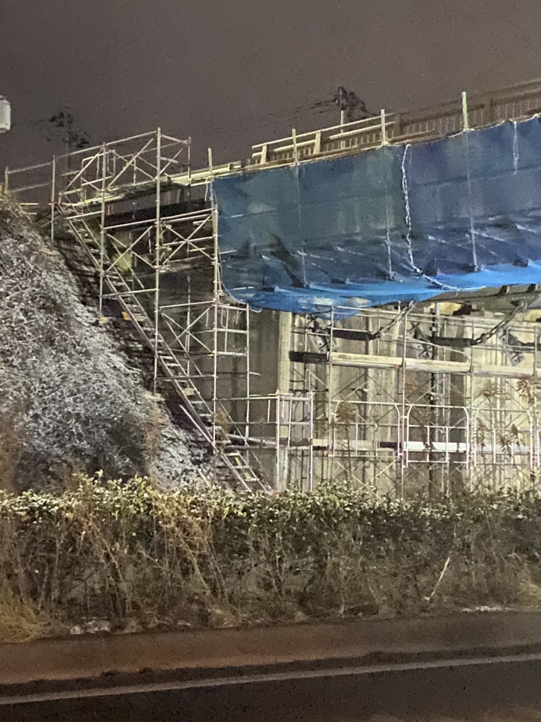 ○○○橋梁修繕工事【仮設工事】