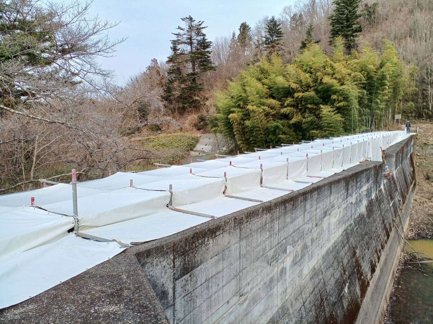 ○○○○砂防ダム【仮設工事】