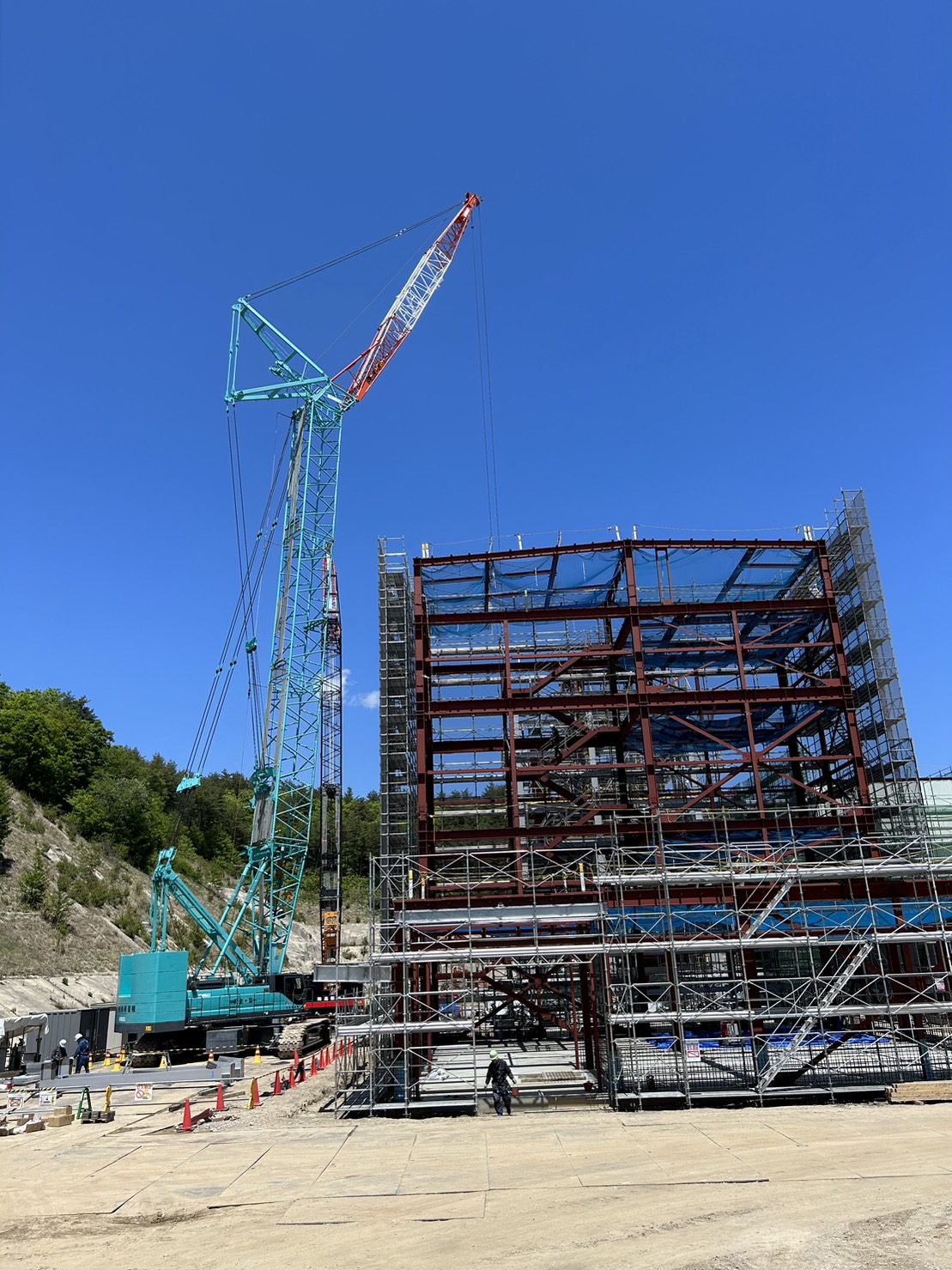 某○○○発電所 建設工事【土工・コンクリート工事】